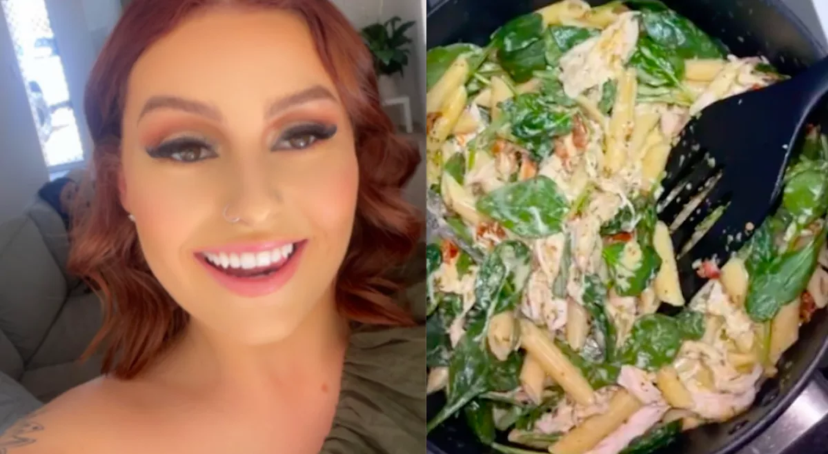 Gyomorforgató dolgot talált a nő a frissen főzött spenótos tésztában - Videó