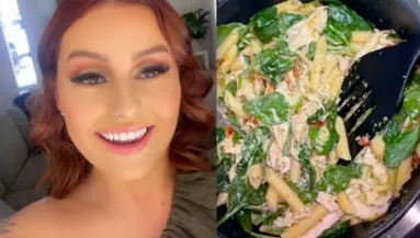 Gyomorforgató dolgot talált a nő a frissen főzött spenótos tésztában - Videó