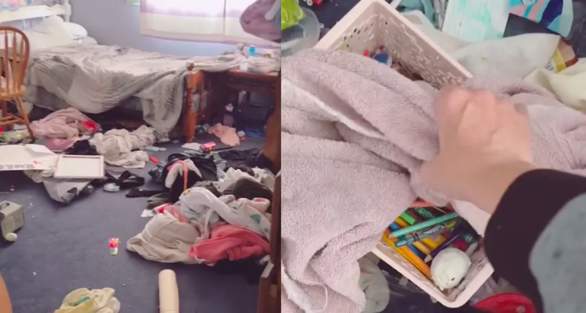 Sokan kiakadtak: ezt tette az anya a gyerekszobával, amíg a lánya osztálykirándulásra ment - Videó