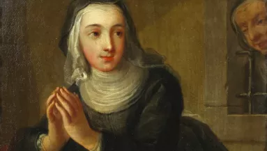 Meglepő látvány! Szerinted hogy néz ki ez a térdelő apáca hátulról?