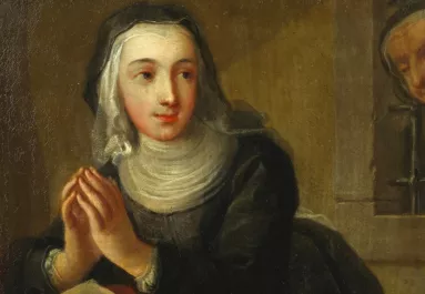 Meglepő látvány! Szerinted hogy néz ki ez a térdelő apáca hátulról?