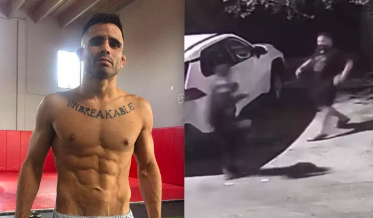 Nem tudta a késes rabló, hogy egy MMA-harcosra támad rá - Ez lett belőle - Videó