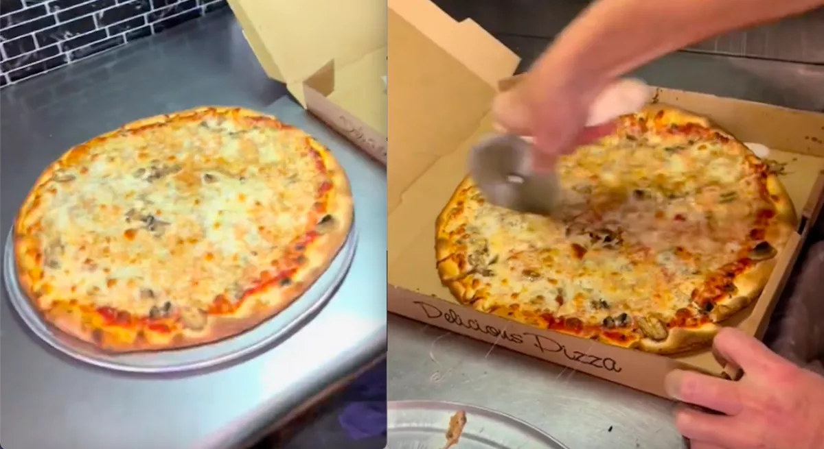Videóban tálalt ki a pizza szakács: így verik át a vásárlóikat - Videó