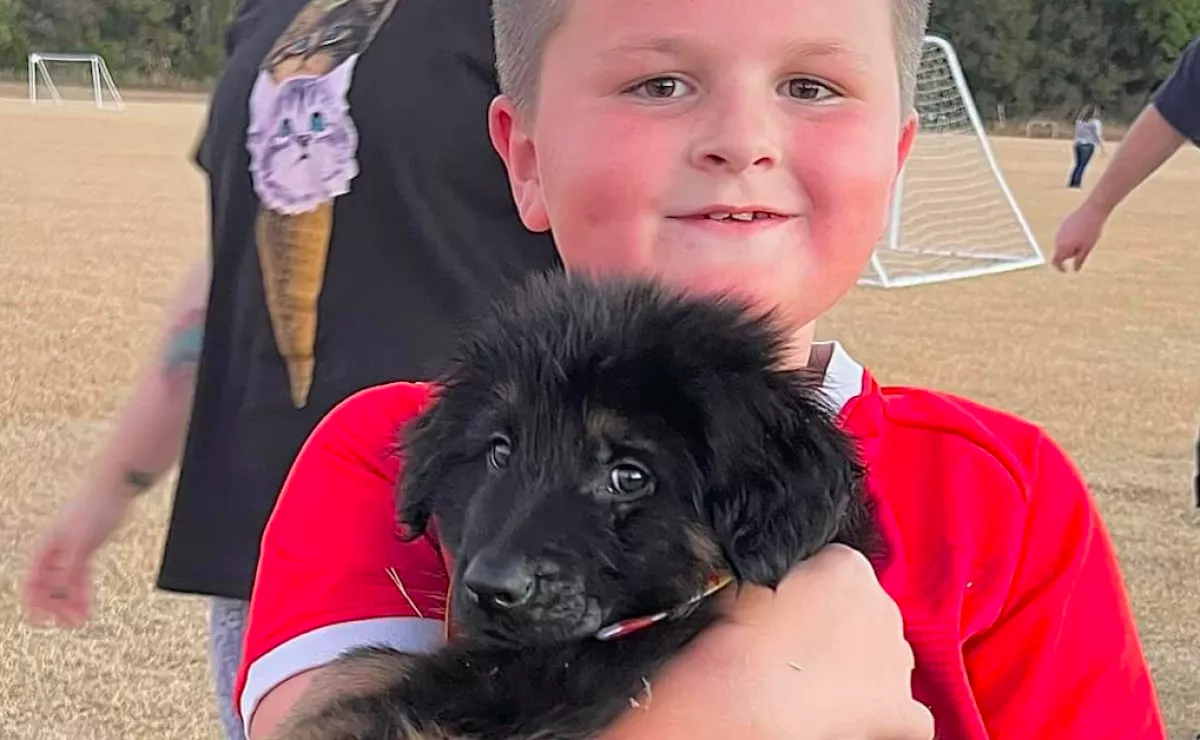 Kutyát kapott a szívbeteg kisfiú: édesanyja sem számított rá, ami ezután történt