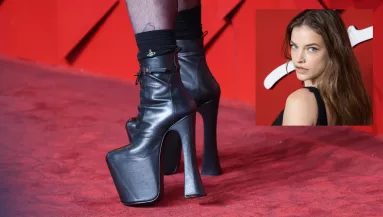 BFA 2023: Palvin Barbi melltartó nélkül, egy férfi meg ebben a cipőben érkezett - Fotó