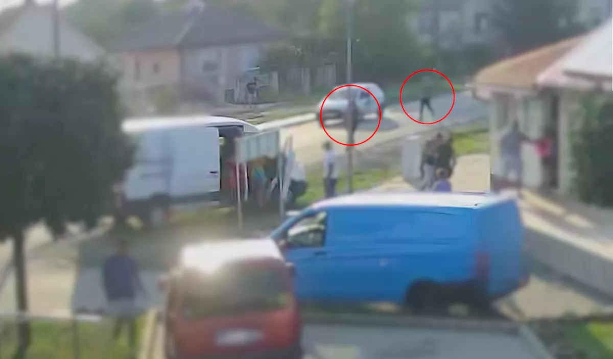 Fém botokkal támadtak egy férfire egy kemecsei benzinkúton - Nyilvános a felvétel