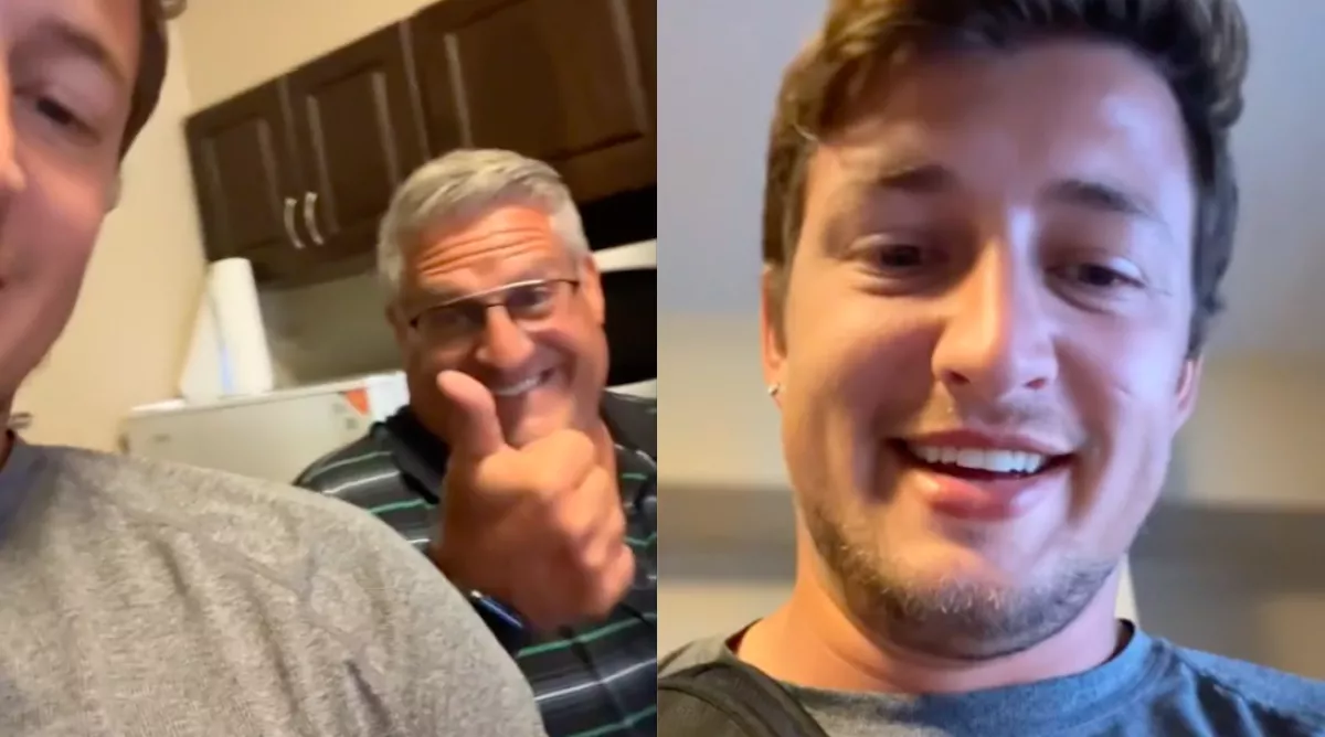 Amikor belépett a fiával az apa a hotelszobába, rögtön tudta, nagy hibát követett el - Videó