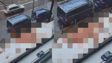 Undorító újévi meglepetés: egy lakó ki is plakátolta a lépcsőházba - Fotó