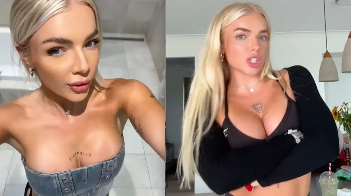 A követői faggatták a szexi influenszert, miért nőnek folyamatosan a mellei: a válasza mindenkit zavarba hozott - Videó