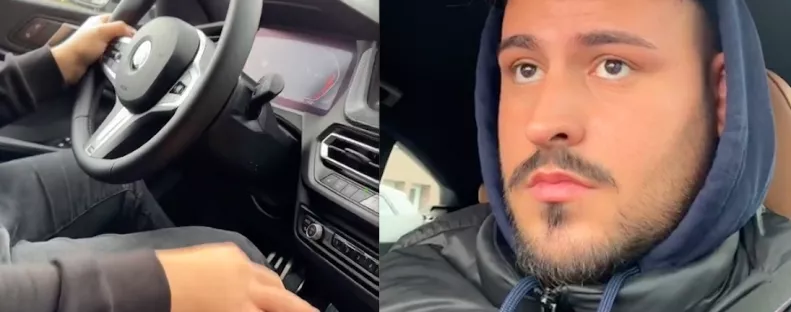 Az autós oktató álla is leesett, amikor a diák az első órán gázt adott - Videó