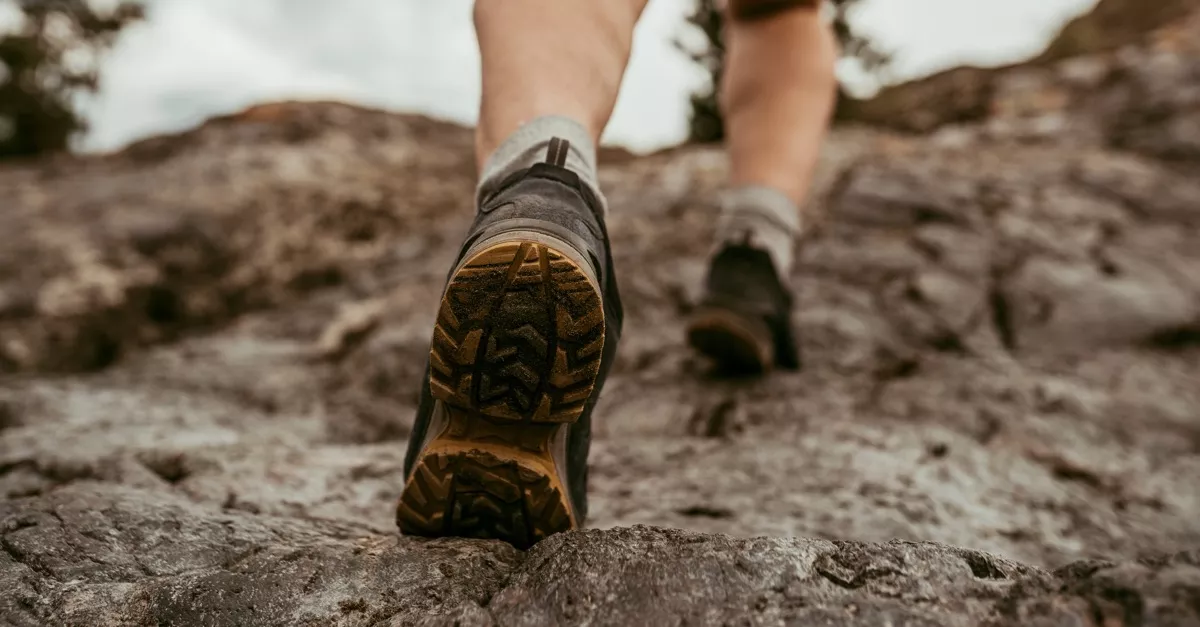 Megdöbbent a maratonfutó, mi feküdt előtte félholtan 300 méteres magasságban - Videó