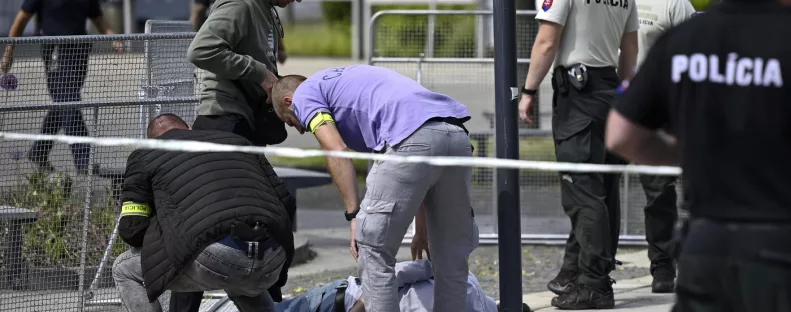 Megrázó képek: ez a férfi Fico támadója - Ötször lőttek rá a szlovák miniszterelnökre