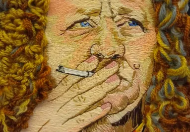 Cigiző Zámbó Árpi hímzés a Marketplace egyik legmenőbb darabja - Fotó