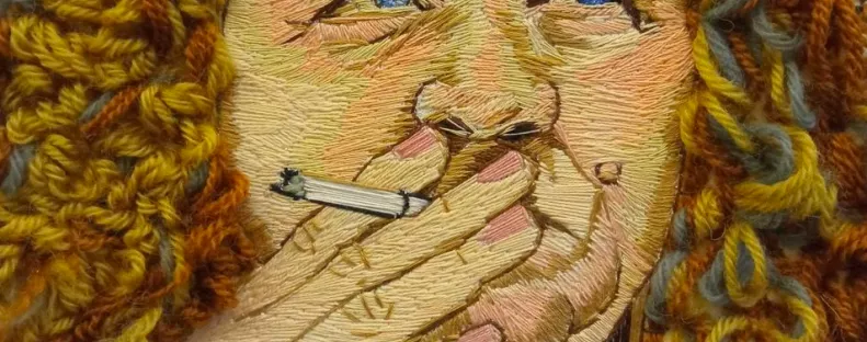 Cigiző Zámbó Árpi hímzés a Marketplace egyik legmenőbb darabja - Fotó