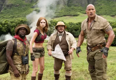 Ősz szakállas, pocakos szőrmók lett a Jumanji sztárjából - Fotók