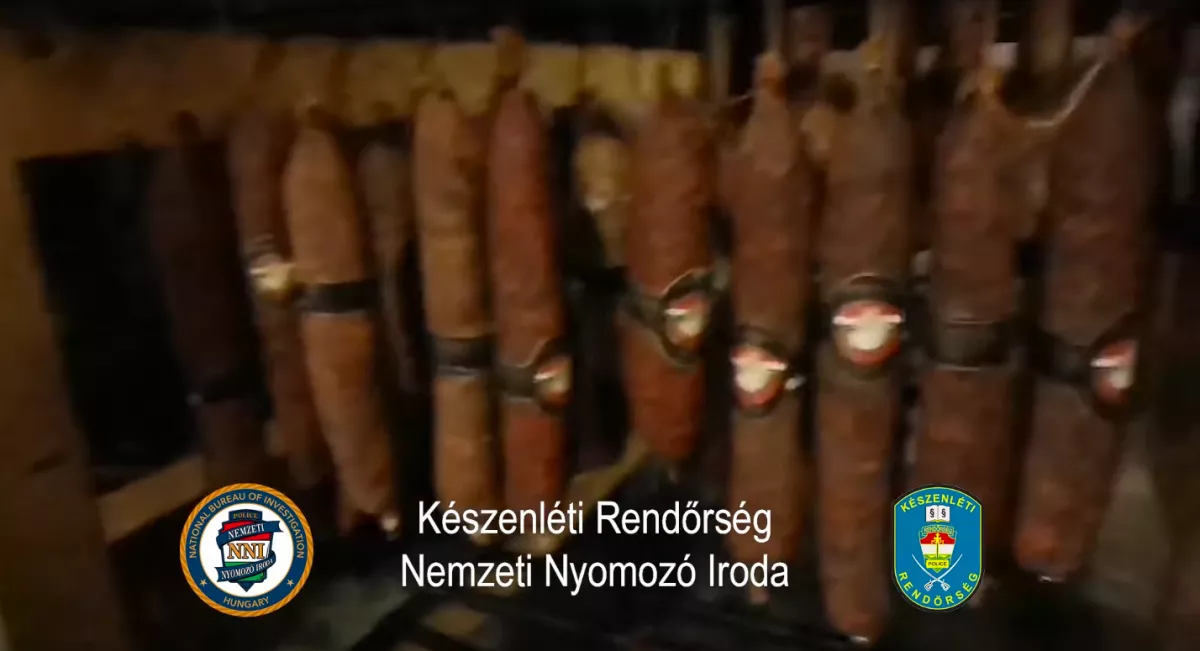 Egy húsüzembe látogattak a zsaruk Szeged mellett: amit ott találtak, azért Gyulát azonnal őrizetbe vették - Fotók