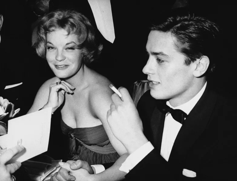 Romy Schneider, Alain Delon, Levél, 