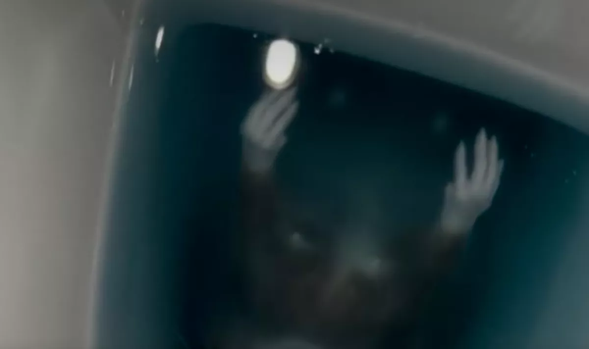 A nő popsijának simult valami a WC-n: amikor meglátta, vad sikításba kezdett - Videó