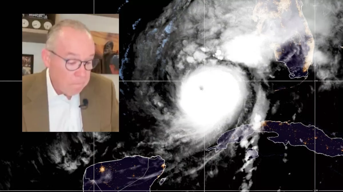 Élő adásban tört ki könnyekben az időjós, akkora vihar közeleg - Videó