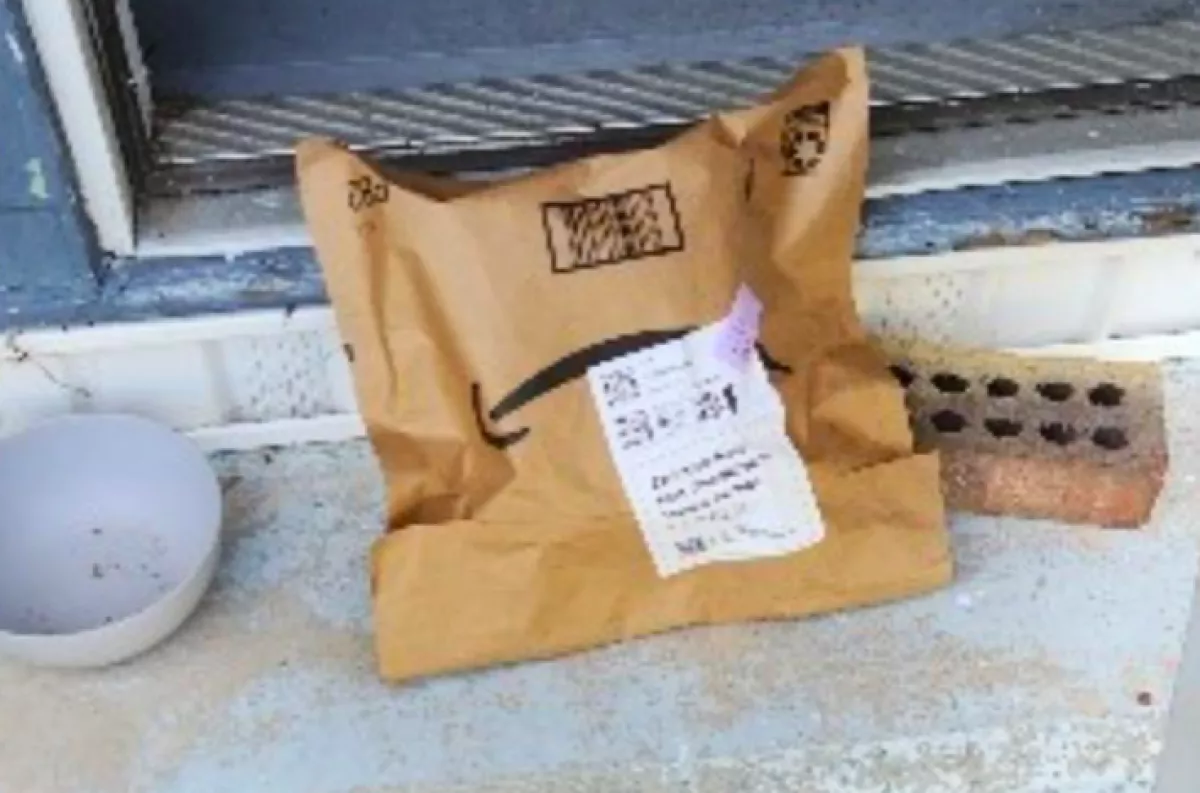 Fényképet kapott az Amazon-csomagjáról: amikor közelebbről megnézte, sokkot kapott - Fotó