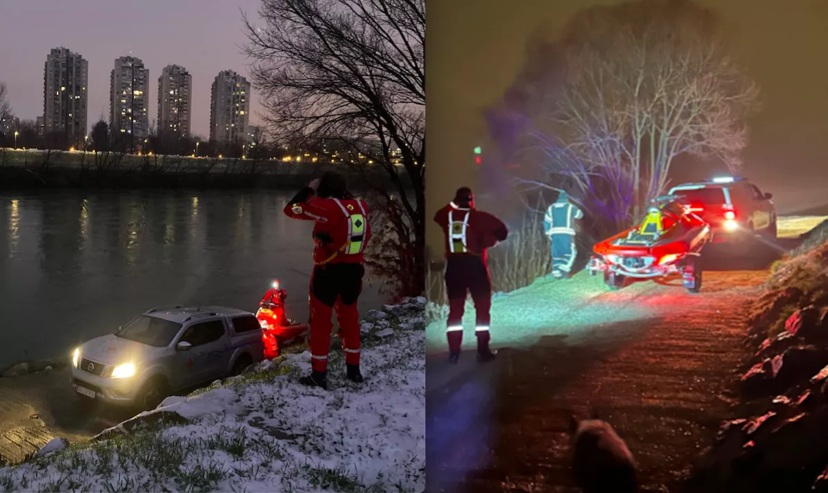 A jéghideg Szávába vitte egy anya a 3 éves lányát: és nélküle jött ki - Fotók