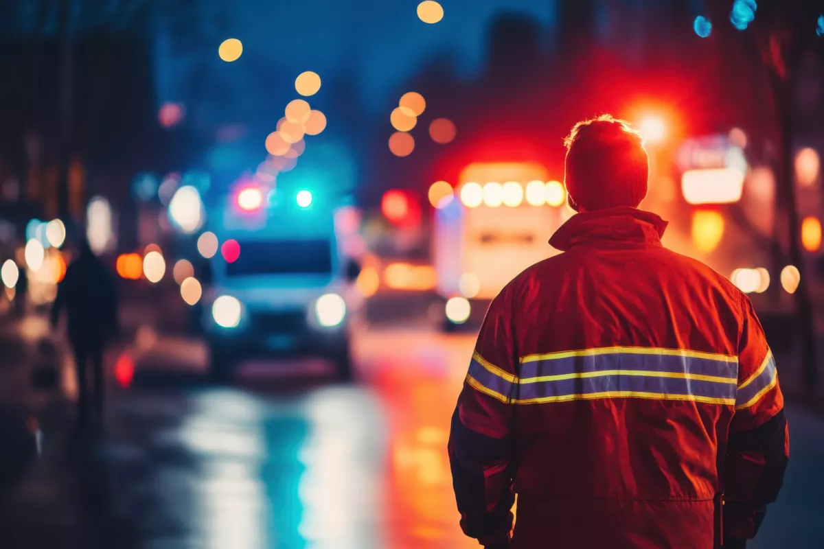 Mentőt hívott és kést rántott egy férfi: a mentőápolón halás sebet ejtett - Videó