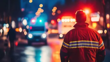 Mentőt hívott és kést rántott egy férfi: a mentőápolón halás sebet ejtett - Videó