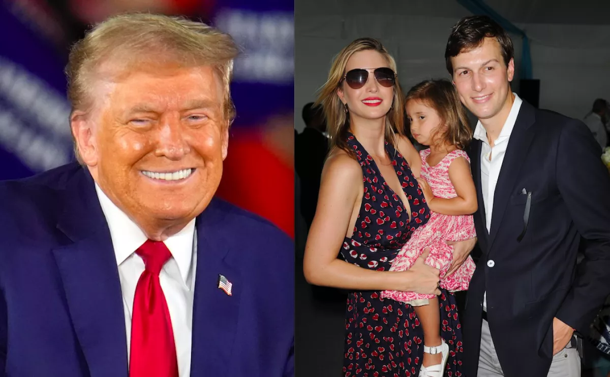 Donald Trump 13 éves unokája divatikon lett - Fotók