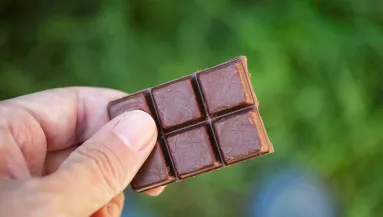 Furcsa érzése volt Daninak, amikor beleharapott a tábla csokiba: aztán megnézte - Fotó