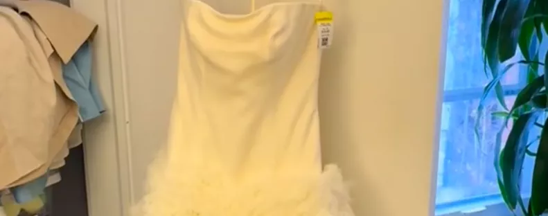 7000 forintért vett menyasszonyi ruhát a turkálóban: aztán rájött, kié volt - Videó