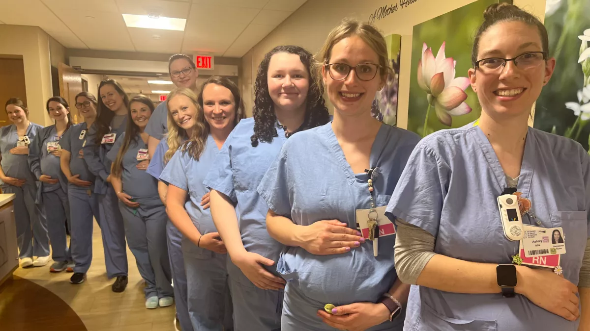 Bejelentette a kórház: 14 ápolónő esett teherbe egyszerre a szülészeten - Fotó