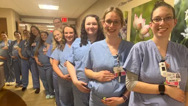 Bejelentette a kórház: 14 ápolónő esett teherbe egyszerre a szülészeten - Fotó