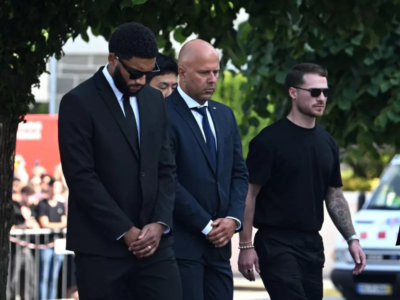Diogo Jota, temetés, sztárok, 