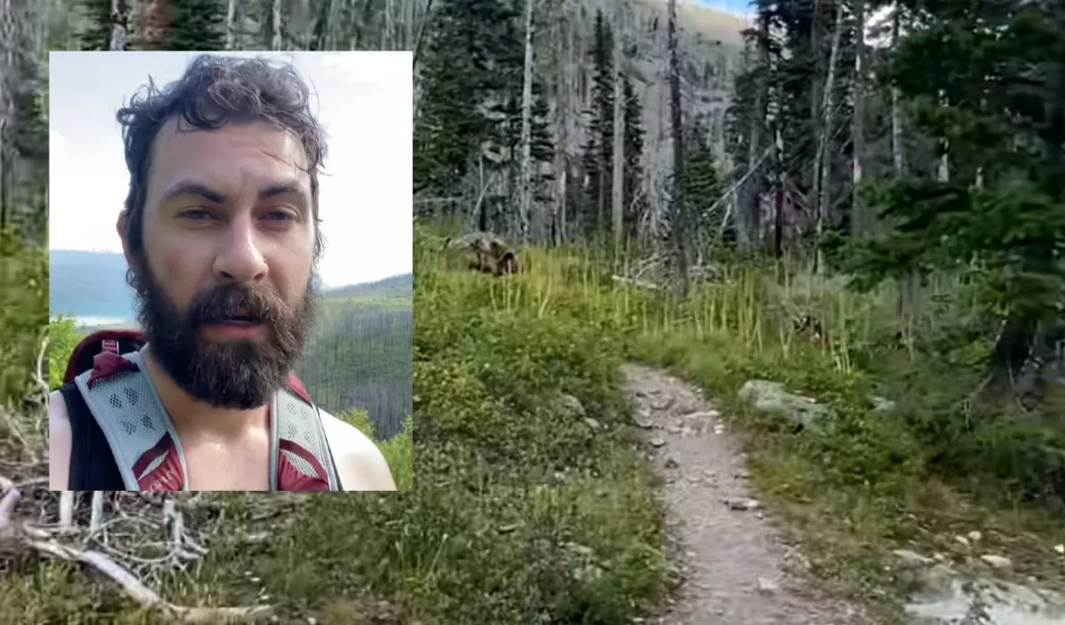 Amikor meglátja a túrázó, ki követi, azonnal elindítja a kamerát, ha nem élné túl - Videó