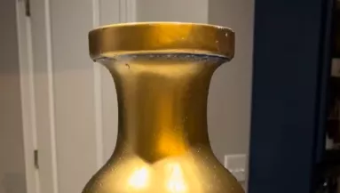 Használt vázát vesz a turkálóban a nő: leesik az álla, mit talál alatta - Videó