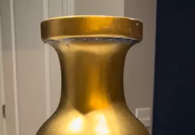 Használt vázát vesz a turkálóban a nő: leesik az álla, mit talál alatta - Videó