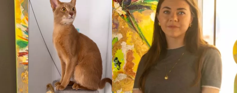 Az anyjánál hagyja a cicáját Lina: amikor egy hónap múlva meglátja, megrémül - Videó