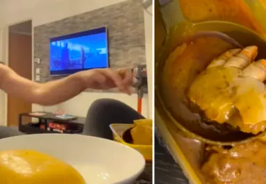 Emberi lábat talált az ételben a nő, és hívta a zsarukat: aztán kiderült az igazság - Videó