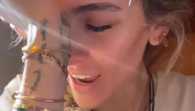 Kilyukadt az orra a drogoktól Jacko lányának: sokkoló videót posztolt