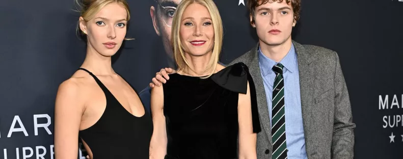 Gyerekeivel állt a vörös szőnyegre Gwyneth Paltrow: a 21 éves lánya szettjén meglepő dolgot szúrtak ki - Fotók