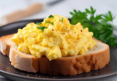 Nem a tejszín vagy a vaj az: ettől a filléres titkos hozzávalótól lesz pihe-puha és habos a tojásrántotta