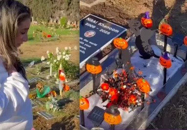 A sírjánál gyászolja halott cicáját a nő: ami ezután történik, mindent megváltoztat