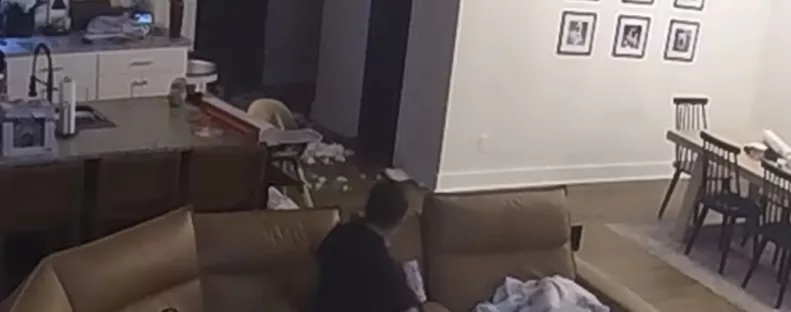 Megkérte a férjét, hogy pakolja el a karácsonyi díszeket – a végeredményen milliók nevetnek