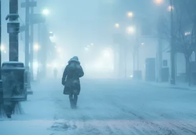 13 vármegyére frissítették a riasztást: hófúvás, ónos eső és kemény mínuszok