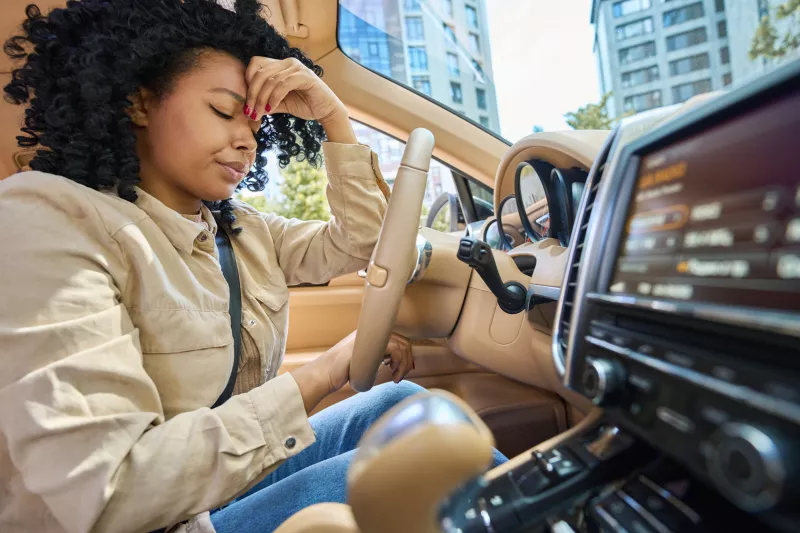 pszichológia, szünet, autó, 