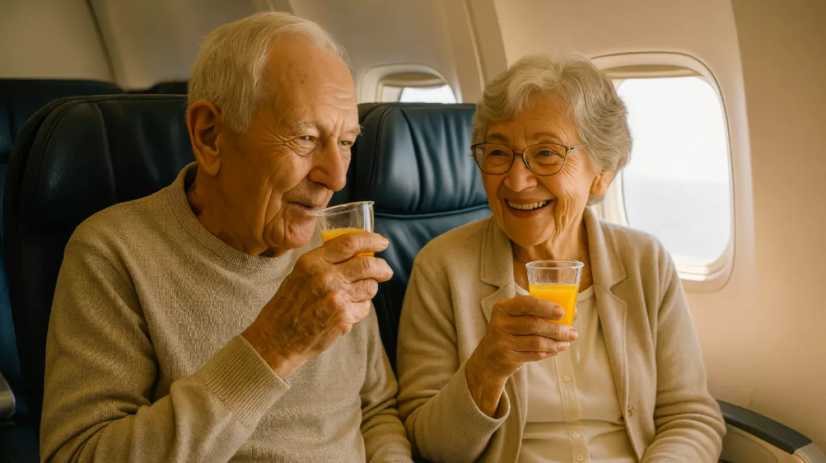 Friss tanulmány: ezért ne üljenek soha egymás mellett az idősebb párok a repülőgépeken