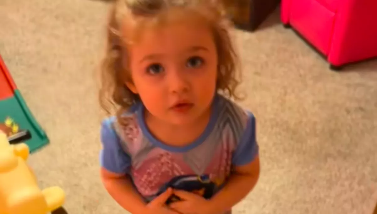 Gyanúsan csendes a 2 éves kislány: amikor az anya benyit hozzá, szó bennakad, lehelet megszegik