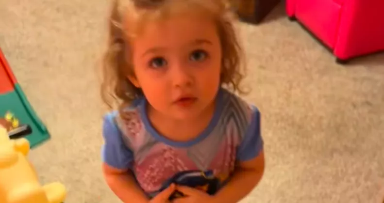 Gyanúsan csendes a 2 éves kislány: amikor az anya benyit hozzá, szó bennakad, lehelet megszegik