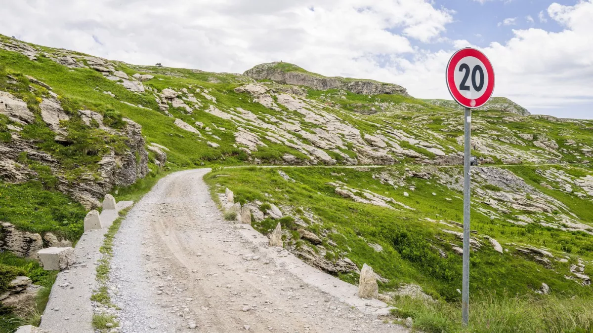 Valószínűleg ez az út a legveszélyesebb az egész Alpokban