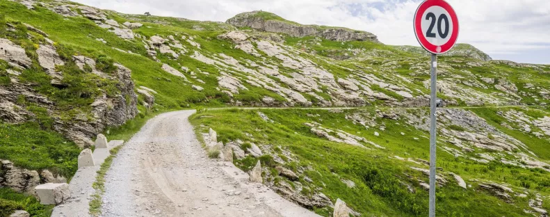 Valószínűleg ez az út a legveszélyesebb az egész Alpokban